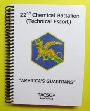 22nd Chemical Bn TACSOP - 2014 - BIG size