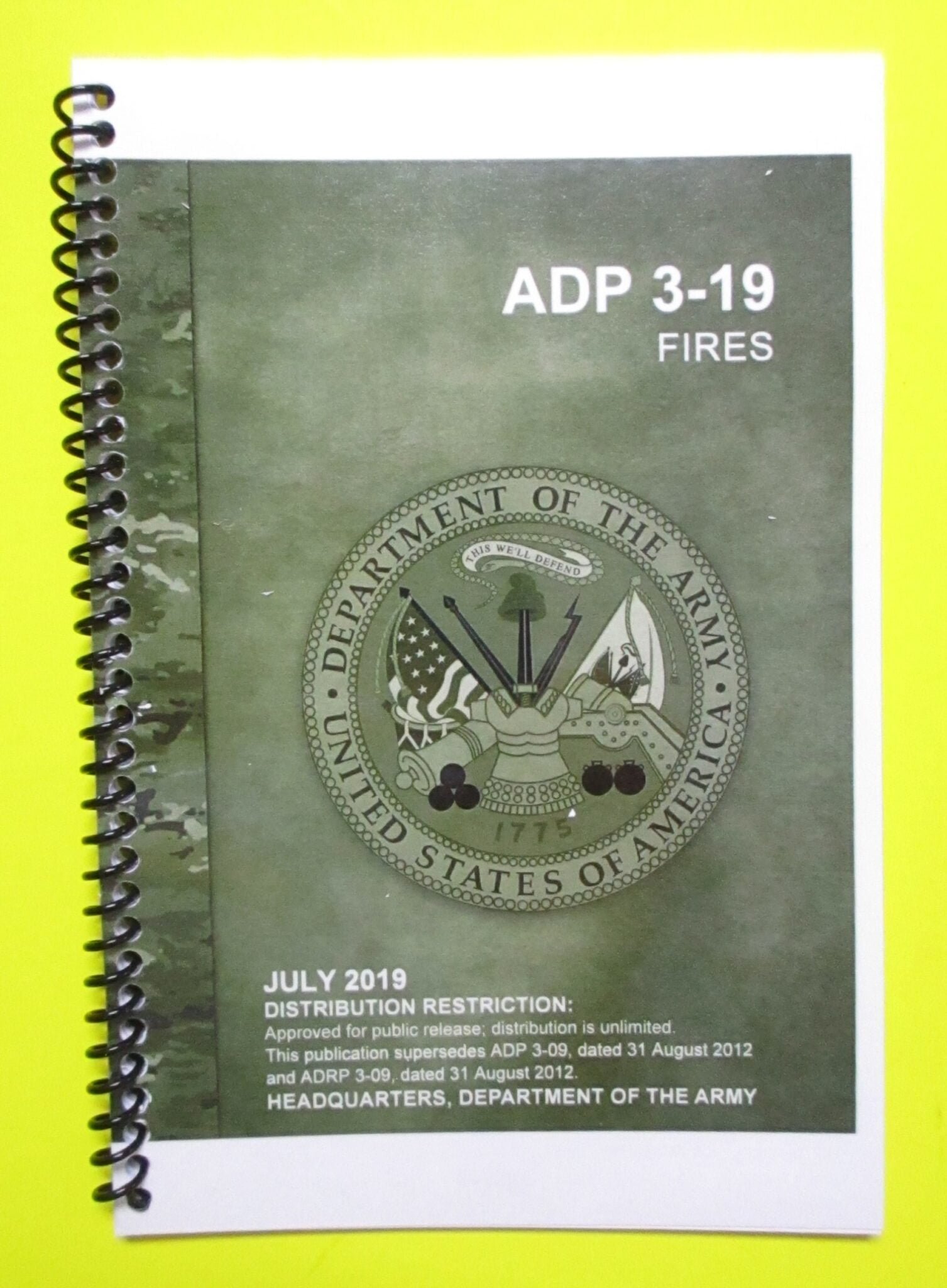 Atp 3 09 30 observed fires 2017 big size my army publications