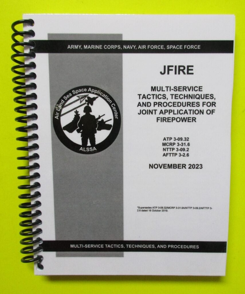 Atp 3 09 32 jfire 2023 mini size my army publications