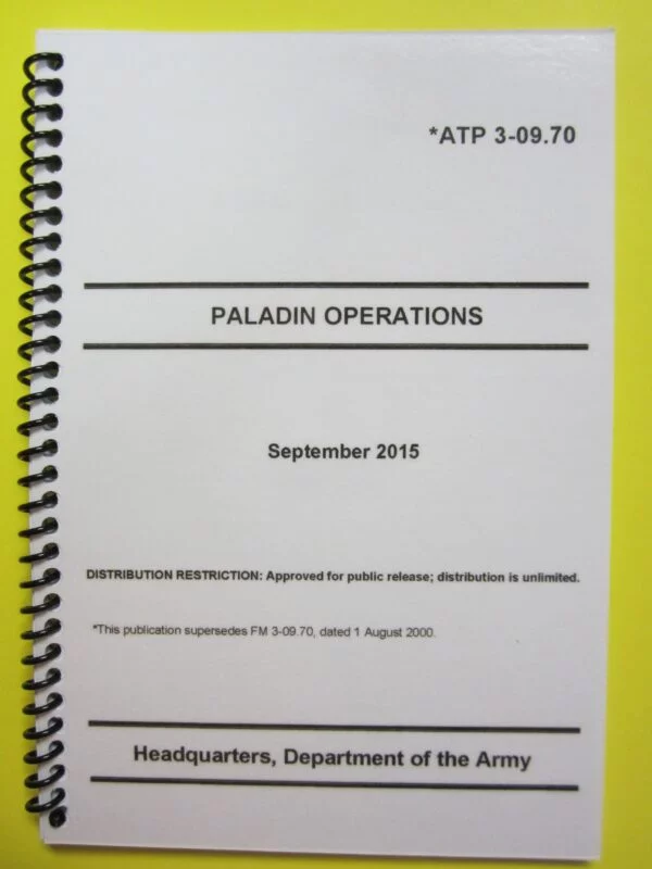 ATP 3-09.70 Paladin Operations - 2015 - Mini size