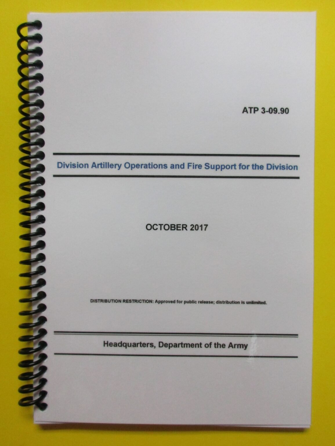 Atp 3 09 30 observed fires 2017 big size my army publications