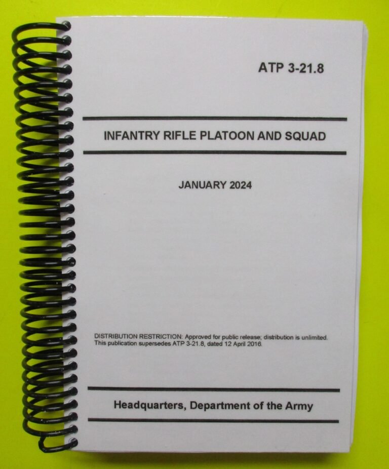 Atp 3 21 8 infantry rifle platoon and squad 2024 mini size my
