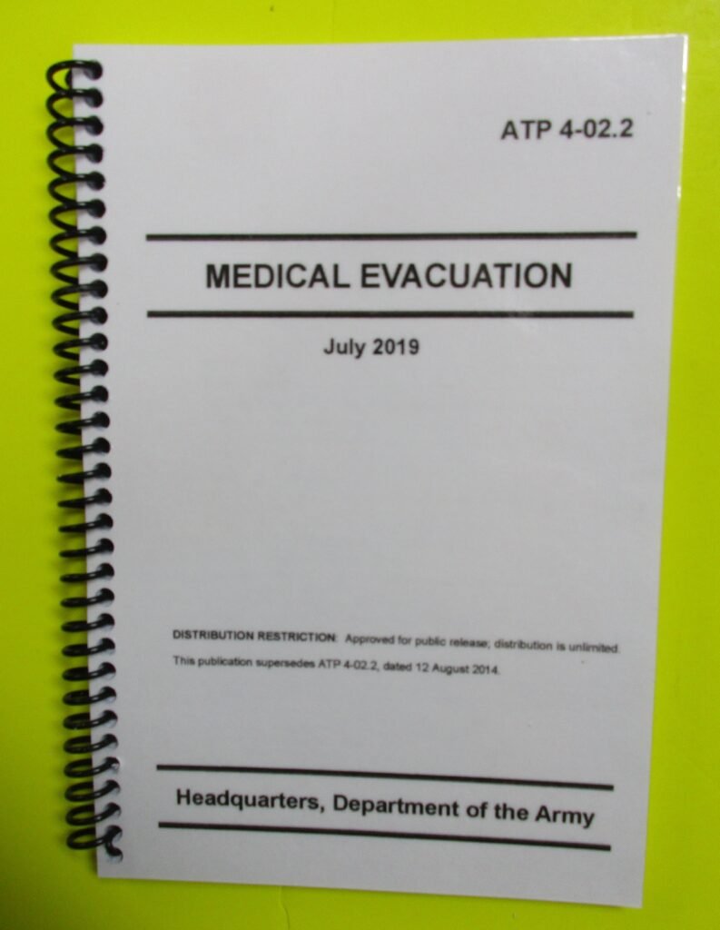 Atp 4 02 4 medical platoon 2021 mini size my army publications