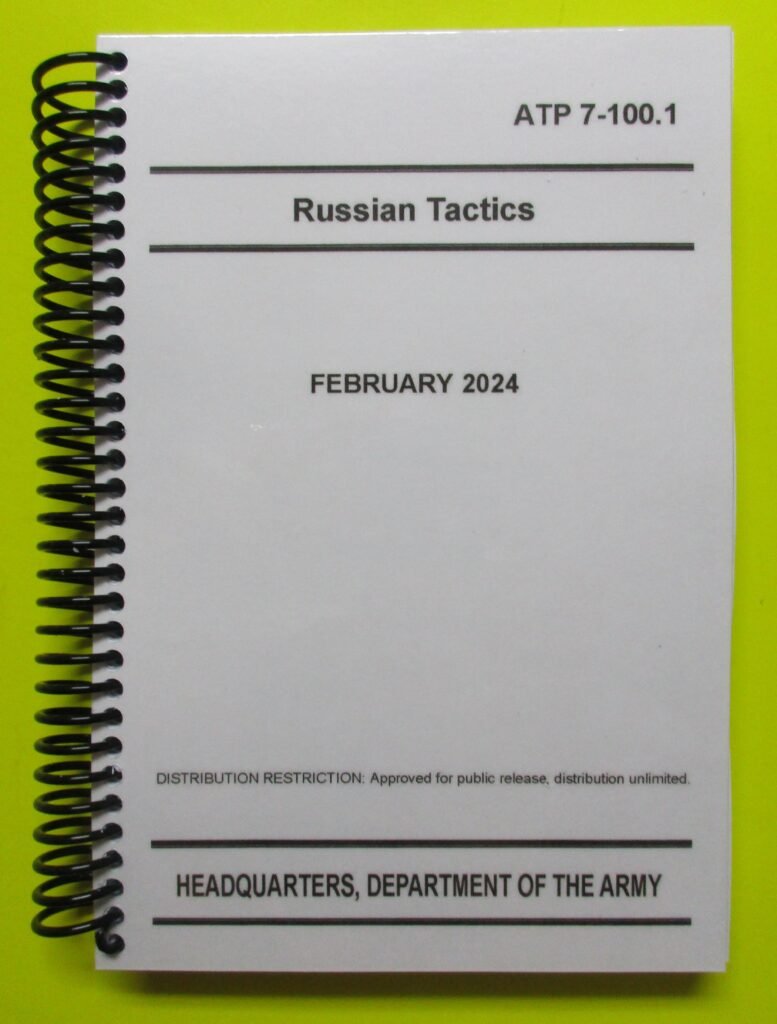 Atp 7 100 1 russian tactics 2024 big size my army publications