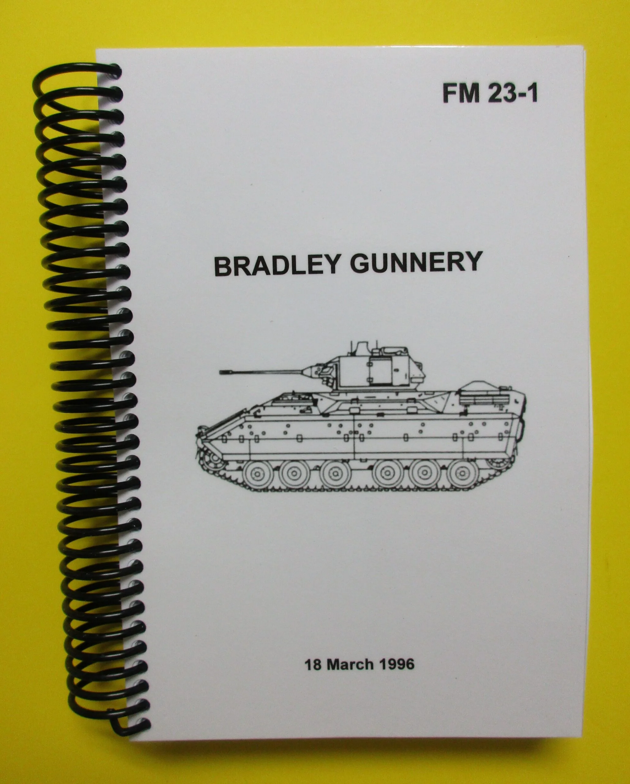 FM 23-1 Bradley Gunnery - 1996 - Mini size