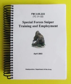 FM 3-05.222 Special Forces Sniper Training - 2003 - Mini size