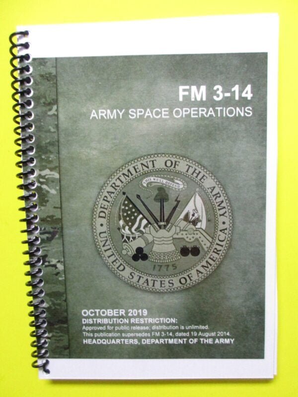 FM 3-14 Army Space Operations - 2019 - BIG size