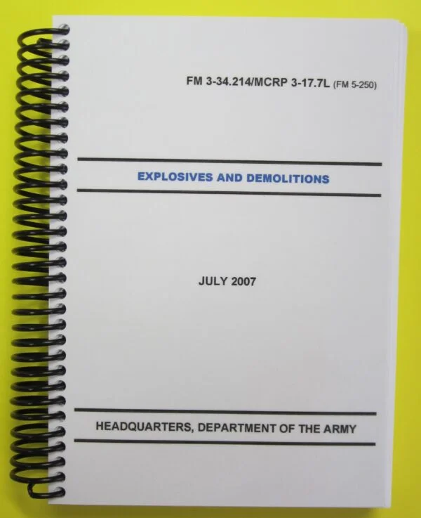 FM 3-34.214 Explosives and Demolitions - 2007