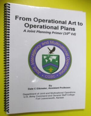 From Operational Art to Operational Plans - 10th Ed - BIG size