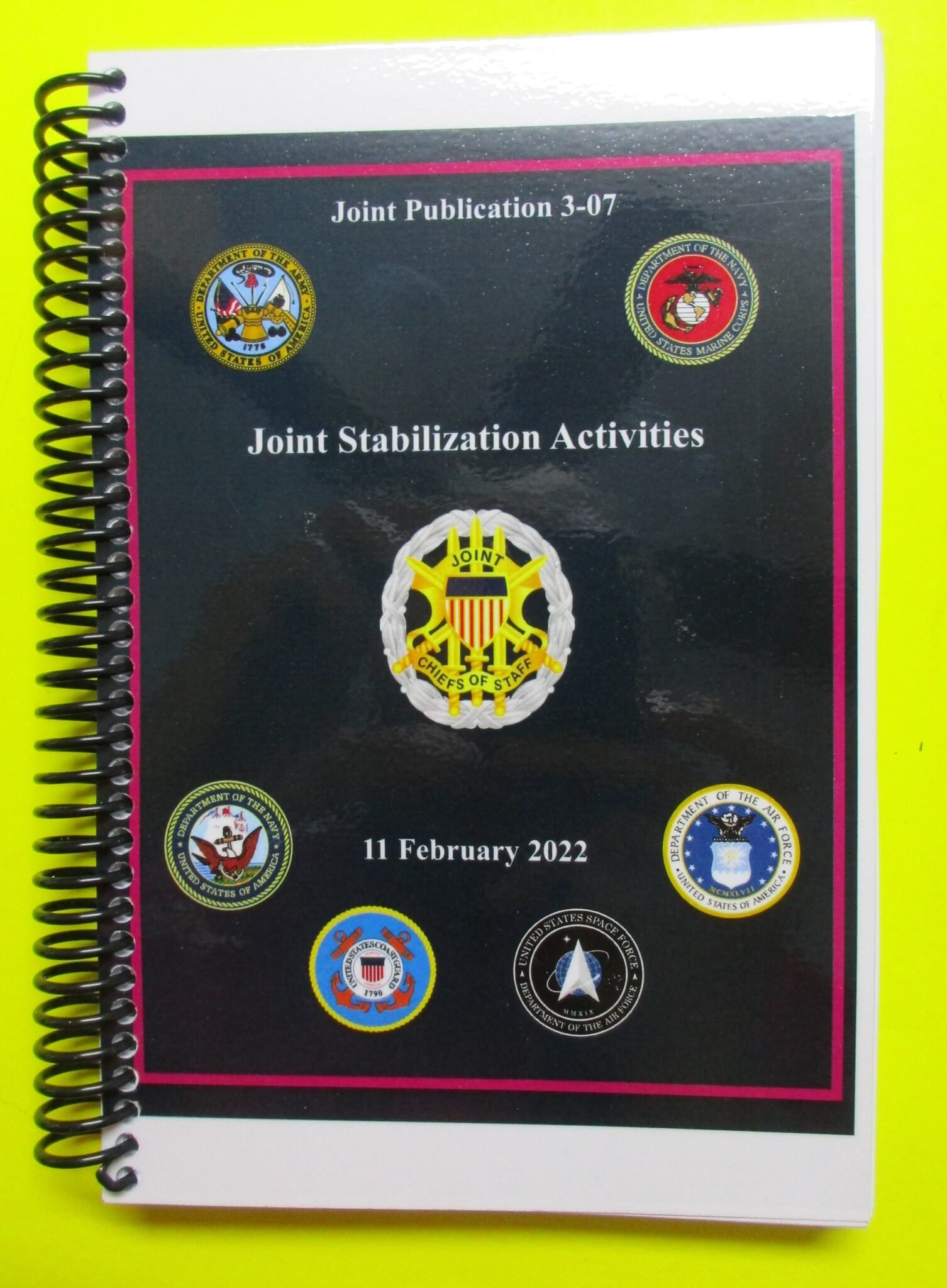 JP 3-07 Joint Stabilization Activities – 2022 – Mini size – My Army ...