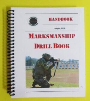 Marksmanship Drill Book Handbook - 2018 - Mini size