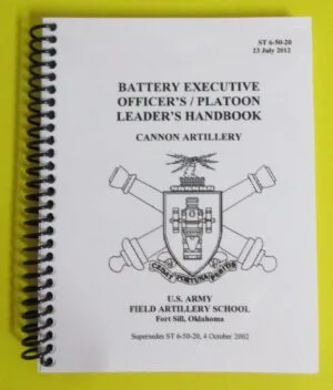 Battery XO / Platoon Leader's Handbook - 2012 - Mini size