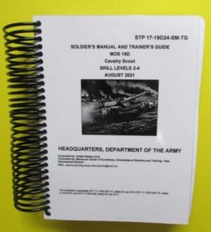 STP 17-19D24-SM   Soldier’s Manual Cavalry Scout, MOS 19D SL 2-4 - mini size