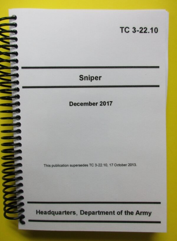 TC 3-22.10 Sniper - 2017 - Mini size