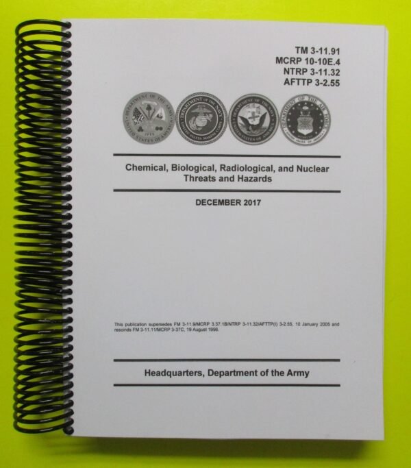 TM 3-11.91 CBRN Threats and Hazards - 2017 - Mini size