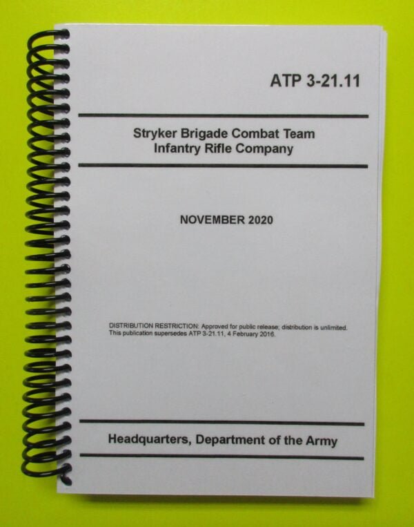 ATP 3-21.11 Stryker Brigade Combat Team Inf Rifle Company - 2020 - BIG size