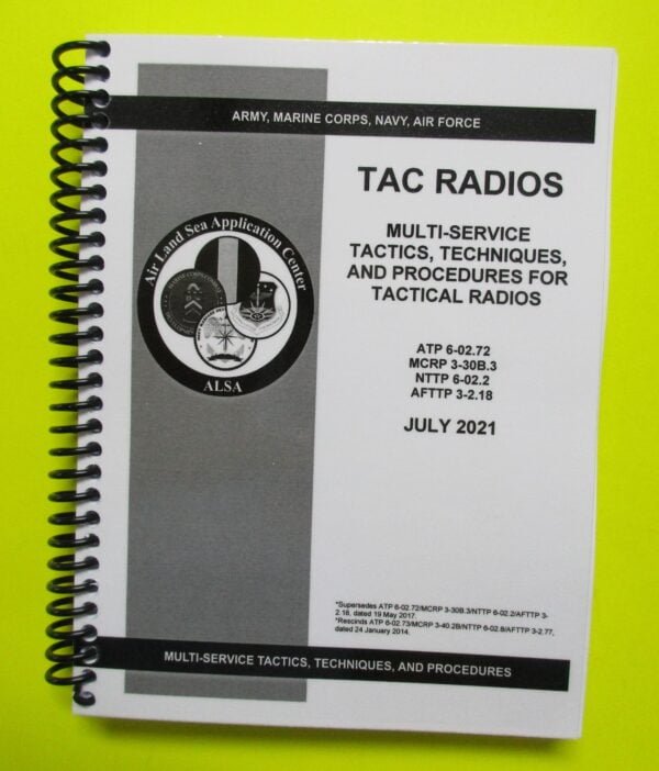 ATP 6-02.72 Tactical Radios - 2021 - Mini size