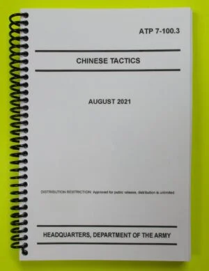 ATP 7-100.3 Chinese Tactics - 2021 - Mini size