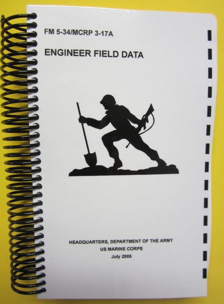 Fm 5 34 engineer field data 2005 mini size my army publications
