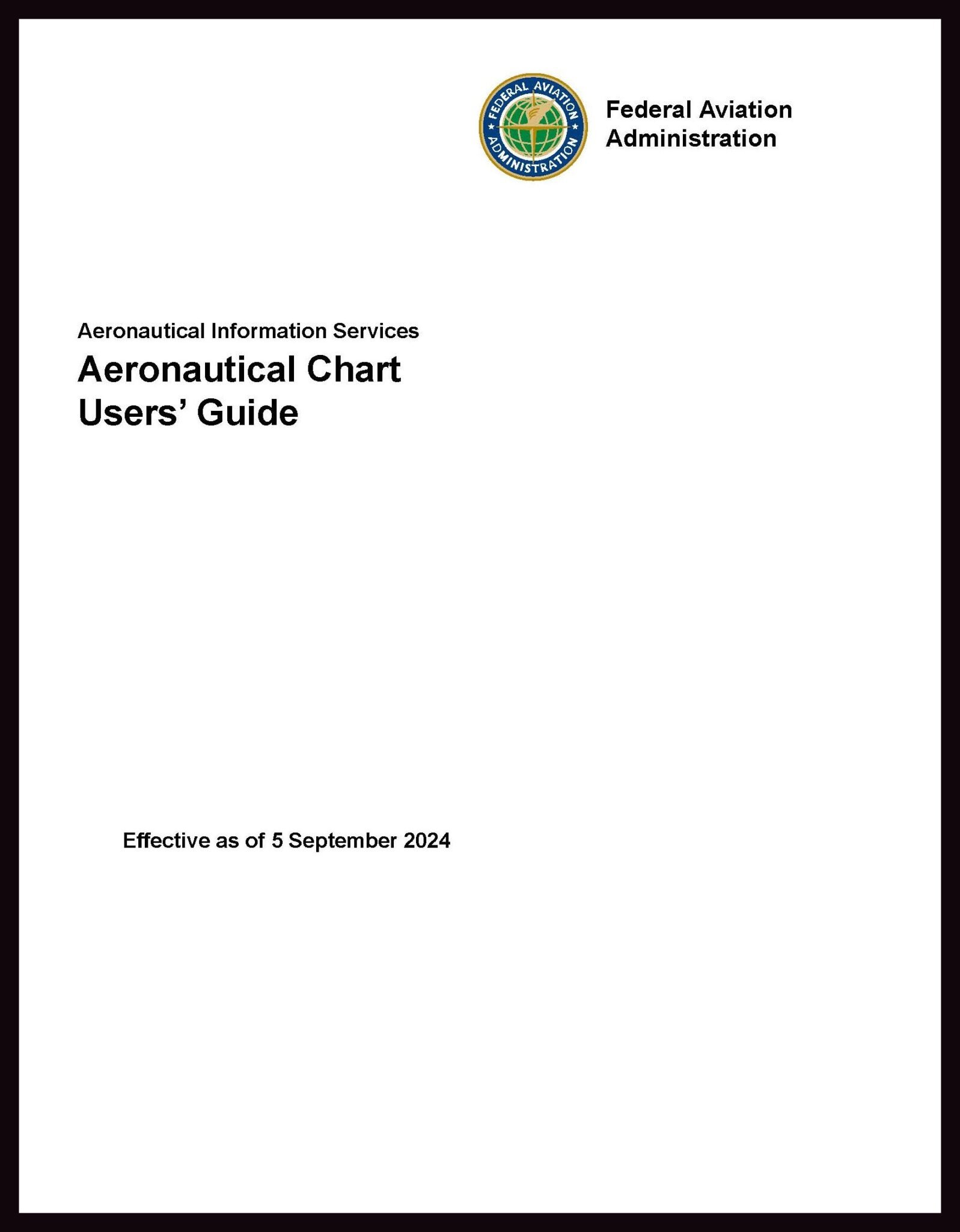 Aeronautical Chart User’s Guide 2024 BIG size My Army Publications