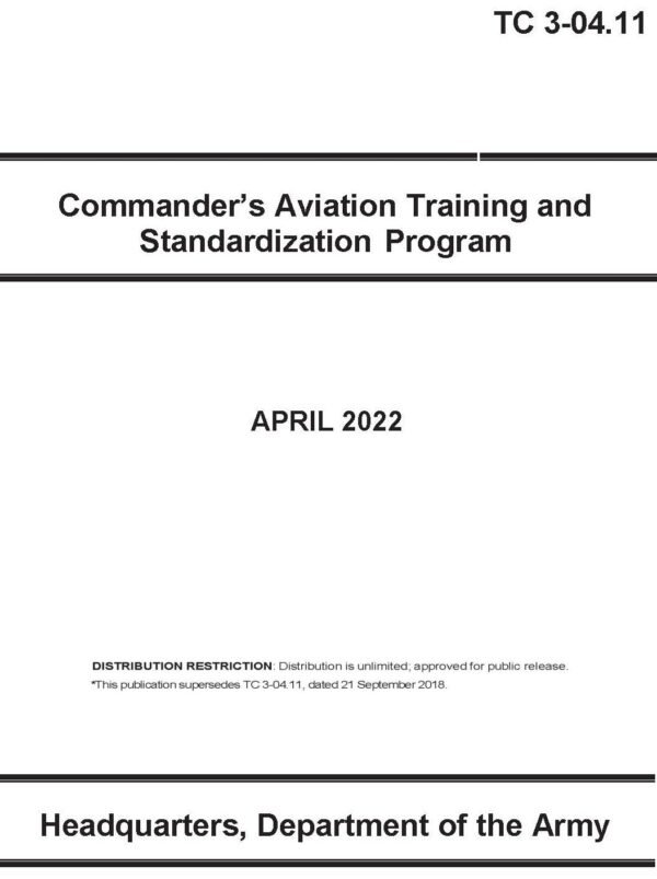 TC 3-04.11 Cdr's Avn Training & Stand Program - 2022 - Mini size