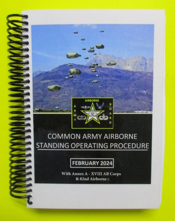 CAASOP - Common Army Airborne SOP - 2024 - BIG size