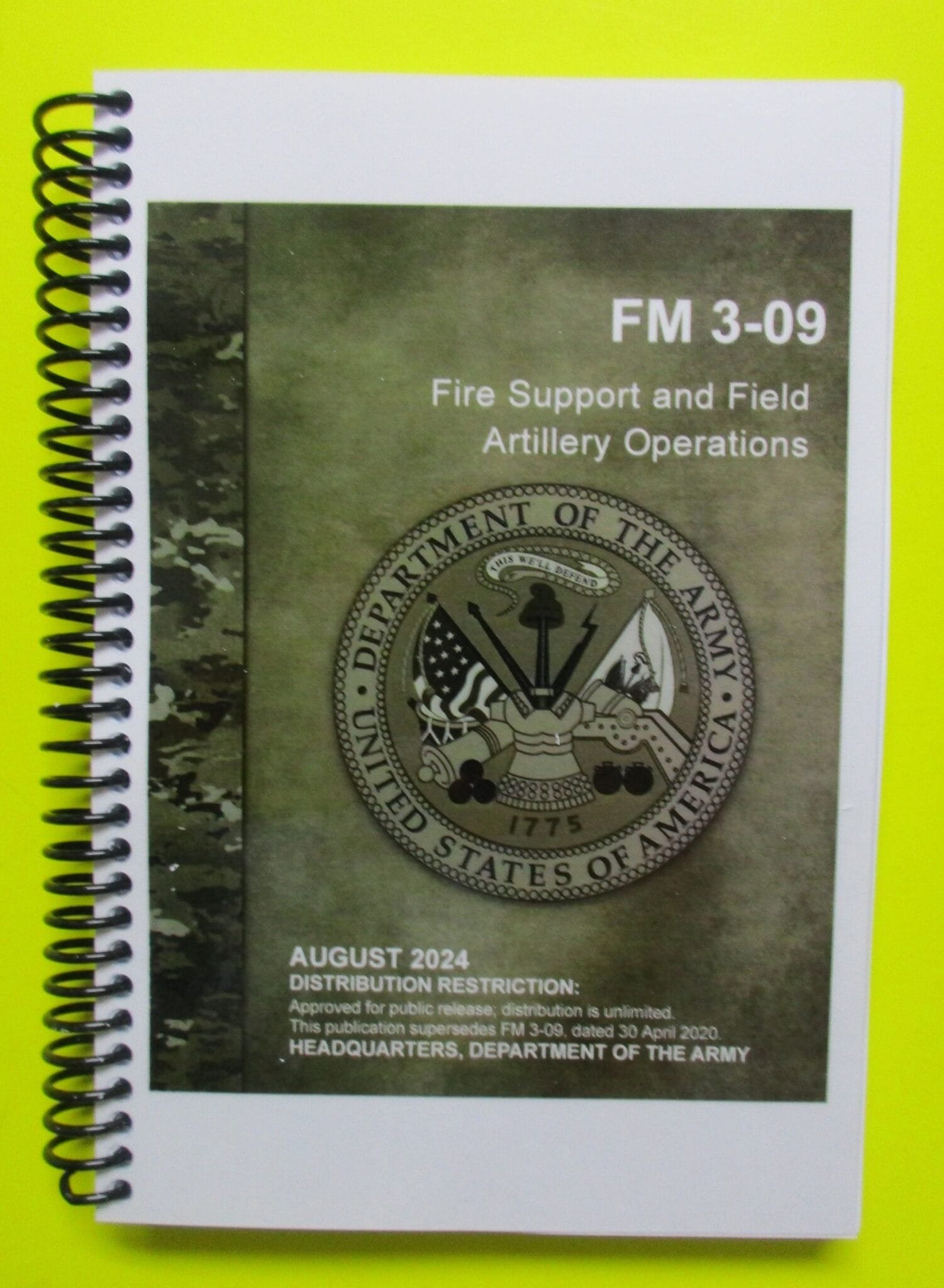 Atp 3 09 30 observed fires 2017 big size my army publications