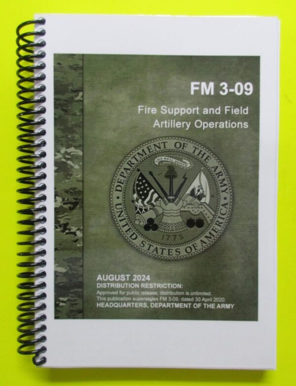 FM 3-09, Fire Support & Field Arty Opns  - 2024 - BIG size