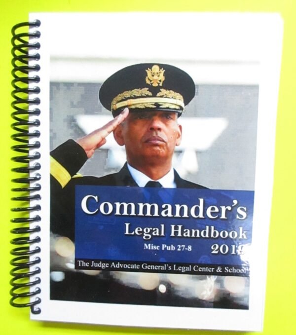 Commander's Legal Handbook - 2019 - BIG size