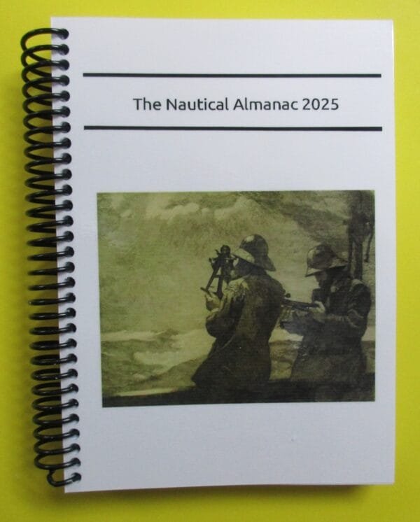 Nautical Almanac For The Year 2025 - Mini size