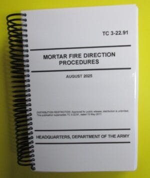 TC 3-22.91 Mortar Fire Direction Procedures - 2025 - Mini size