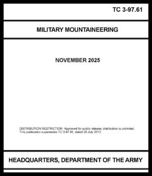 TC 3-97.61 Military Mountaineering - 2025 - BIG size
