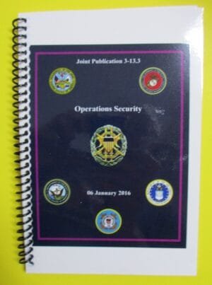 JP 3-13.3 Operations Security - 2016 - BIG size