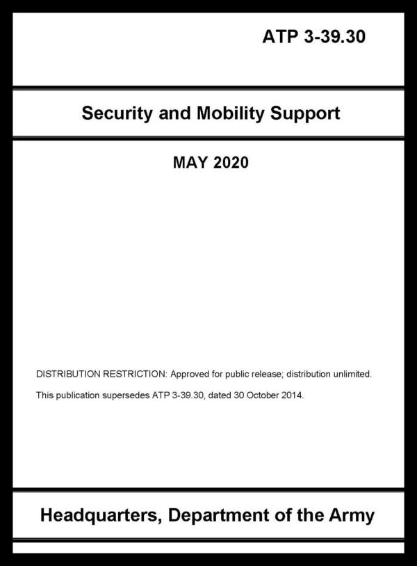 ATP 3-39.30 Security and Mobility Support - 2020 - BIG size