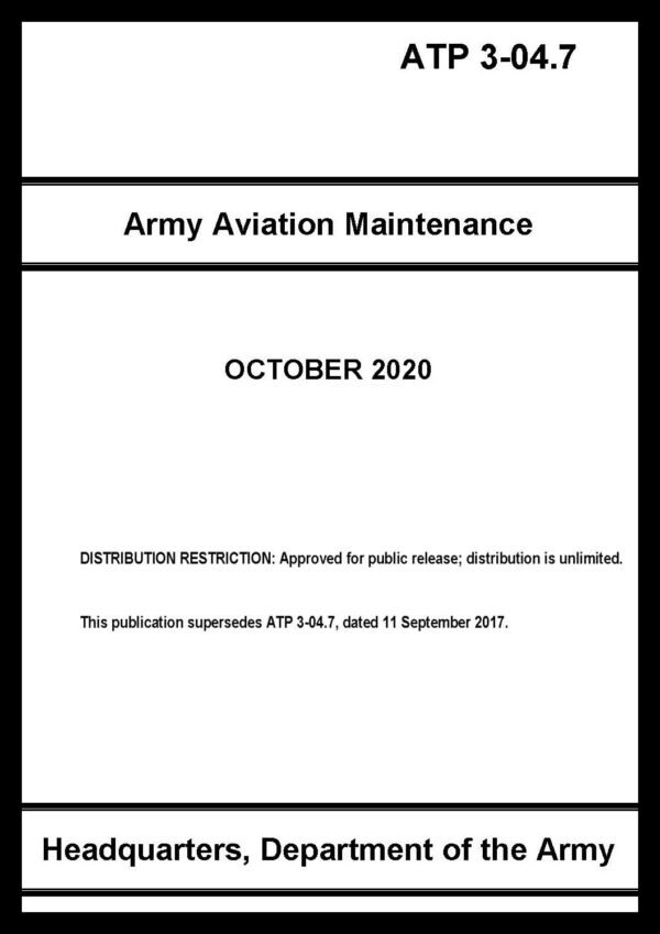 ATP 3-04.7 Army Aviation Maintenance - 2020 - Mini size