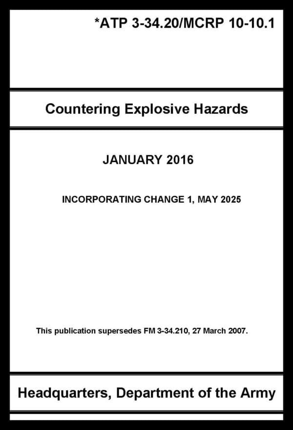 ATP 3-34.20 Countering Explosive Hazards - 2016 - BIG size