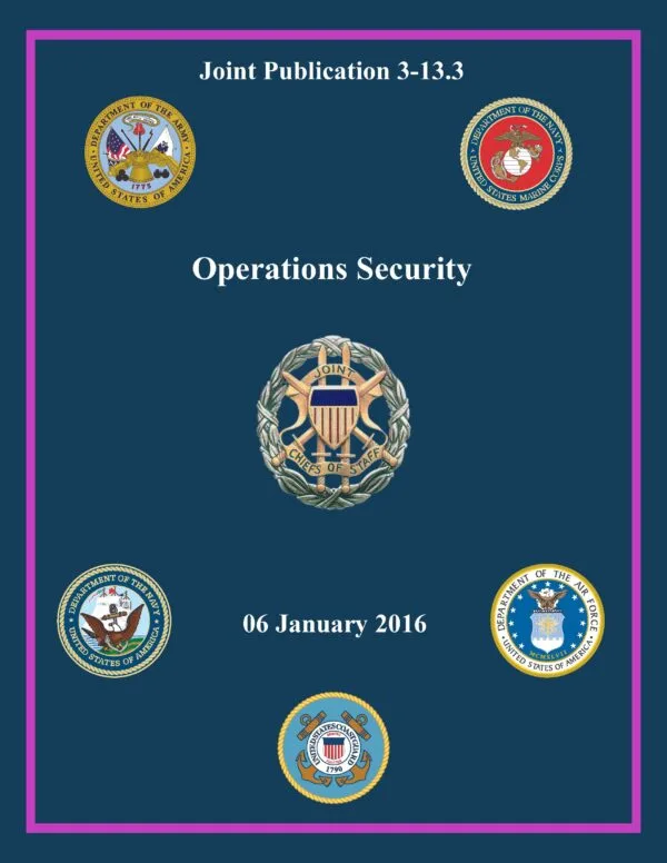 JP 3-13.3 Operations Security - 2016 - Mini size