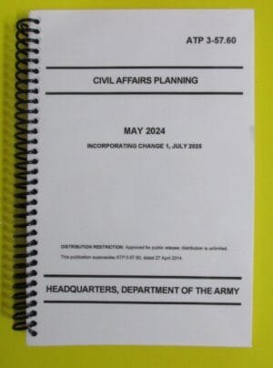 ATP 3-57.60 Civil Affairs Planning - 2024 - BIG size