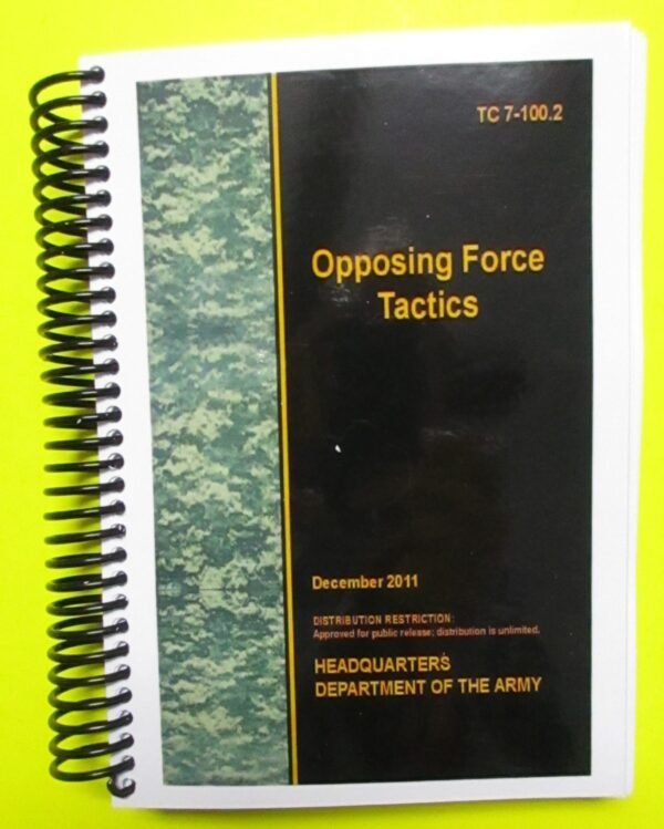 TC 7-100.2 Opposing Force Tactics - 2011 - Mini size