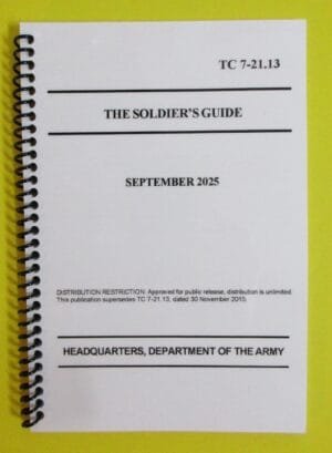 TC 7-21.13 Soldier's Guide - 2025 - BIG size