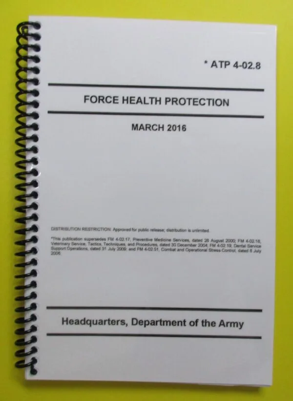 ATP 4-02.8 Force Health Protection - 2016 - Mini size