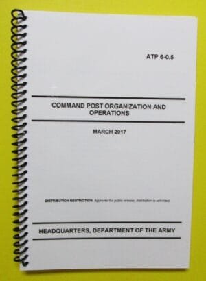 ATP 6-0.5 Command Post Organization and Operations - 2017 - BIG size