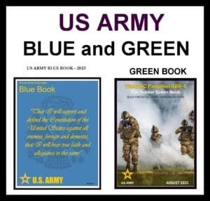 Blue and Green Book - US Army - 2025 - BIG size