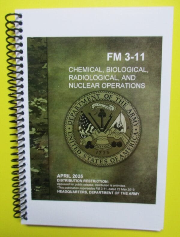 FM 3-11 Chemical, Biological, Radiological, and Nuclear Operations - 2025 - BIG size