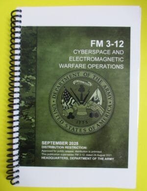 FM 3-12 Cyberspace Operations and Electromagnetic Warfare - 2025 - BIG size