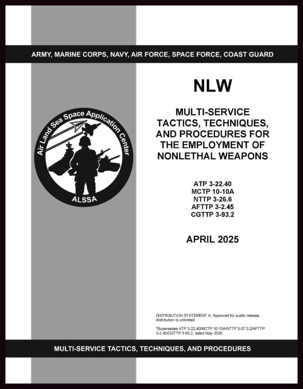 ATP 3-22.40 NLW - Employment of Nonlethal Weapons - 2025 - Mini size