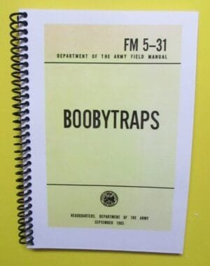 FM 5-31 Boobytraps - 1965 - BIG size