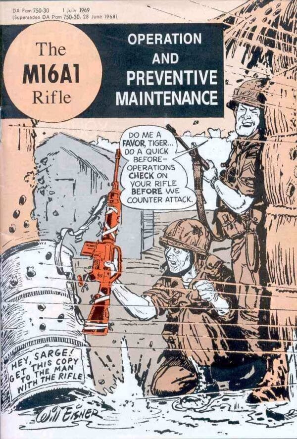 M-16 Viet Nam Operation and Preventive Maintenance - 1969 - BIG size
