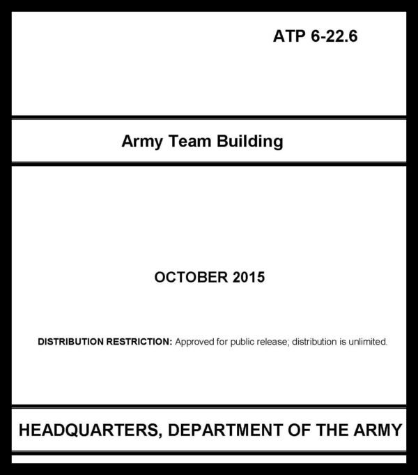 ATP 6-22.6 Army Team Building - 2015 - BIG size