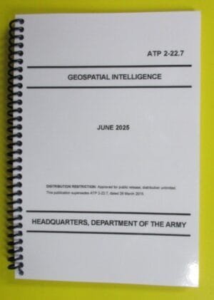 ATP 2-22.7 Geospatial Intelligence - 2025 - BIG size